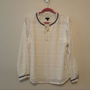 Talbots long sleeve top Size M